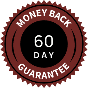 60 day money-back guarantee
